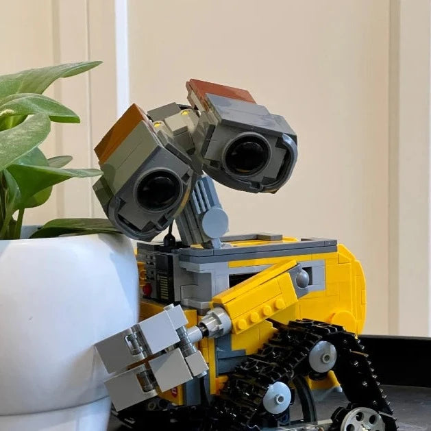 Space Robot Building Bricks